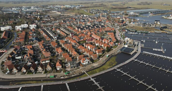De toekomst van Grou - Dronefotograaf Friesland