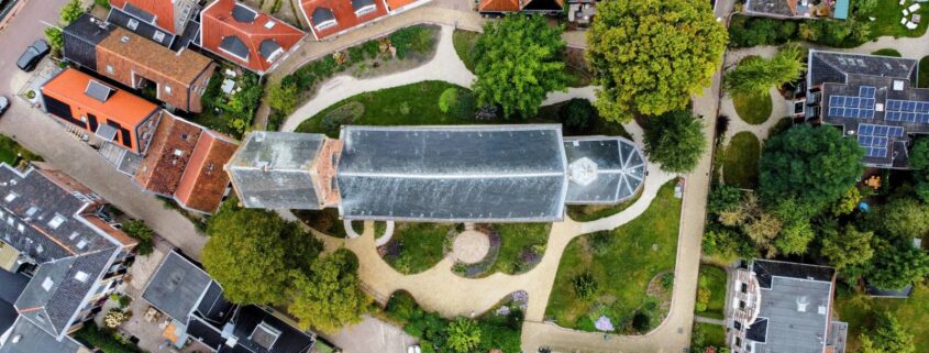 Tuin Sintpitertsjerke Grou