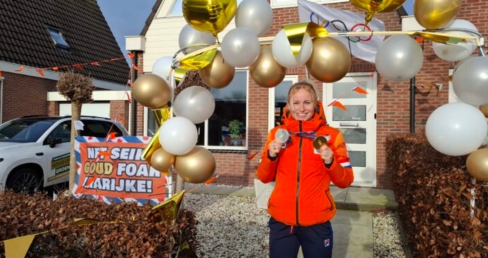 Huldiging Marijke Groenewoud