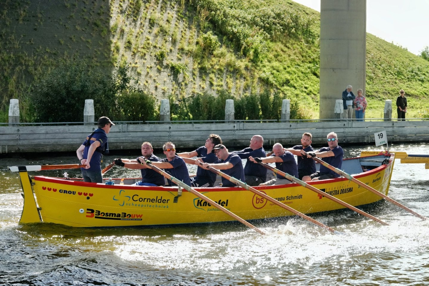 Wetterfretter derde in zinderende eindsprint in Langweer